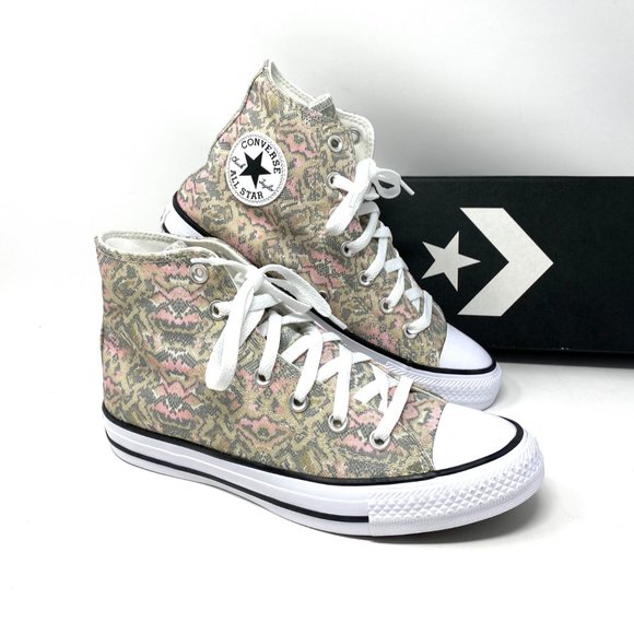 💖MEGA SALE💖Converse Women 571162F CTAS Hi Pale Putty Limestone Grey  Sneakers - Picture 7 of 10